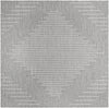 Urban Terrace Collection Area Rug -  Chelsea (Gray) Square Gray Main