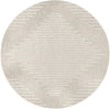 Urban Terrace Collection Area Rug -  Chelsea (Gray) Round Gray  lifestyle 9