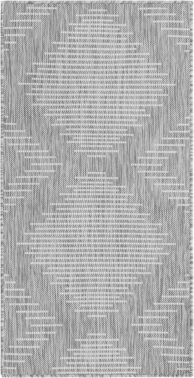 Urban Terrace Collection Area Rug -  Chelsea (Gray) Runner Gray Main