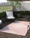 Urban Terrace Collection Area Rug -  Chelsea (Pink) Rectangle Pink  lifestyle 2