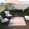 Urban Terrace Collection Area Rug -  Chelsea (Pink) Rectangle Pink  lifestyle 22