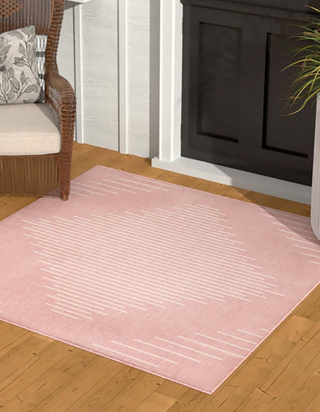 Urban Terrace Collection Area Rug -  Chelsea (Pink)