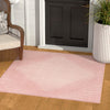 Urban Terrace Collection Area Rug -  Chelsea (Pink) Square Pink  lifestyle 13