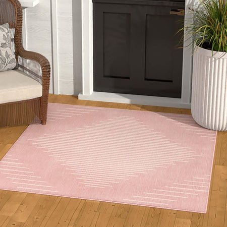 Urban Terrace Collection Area Rug -  Chelsea (Pink)