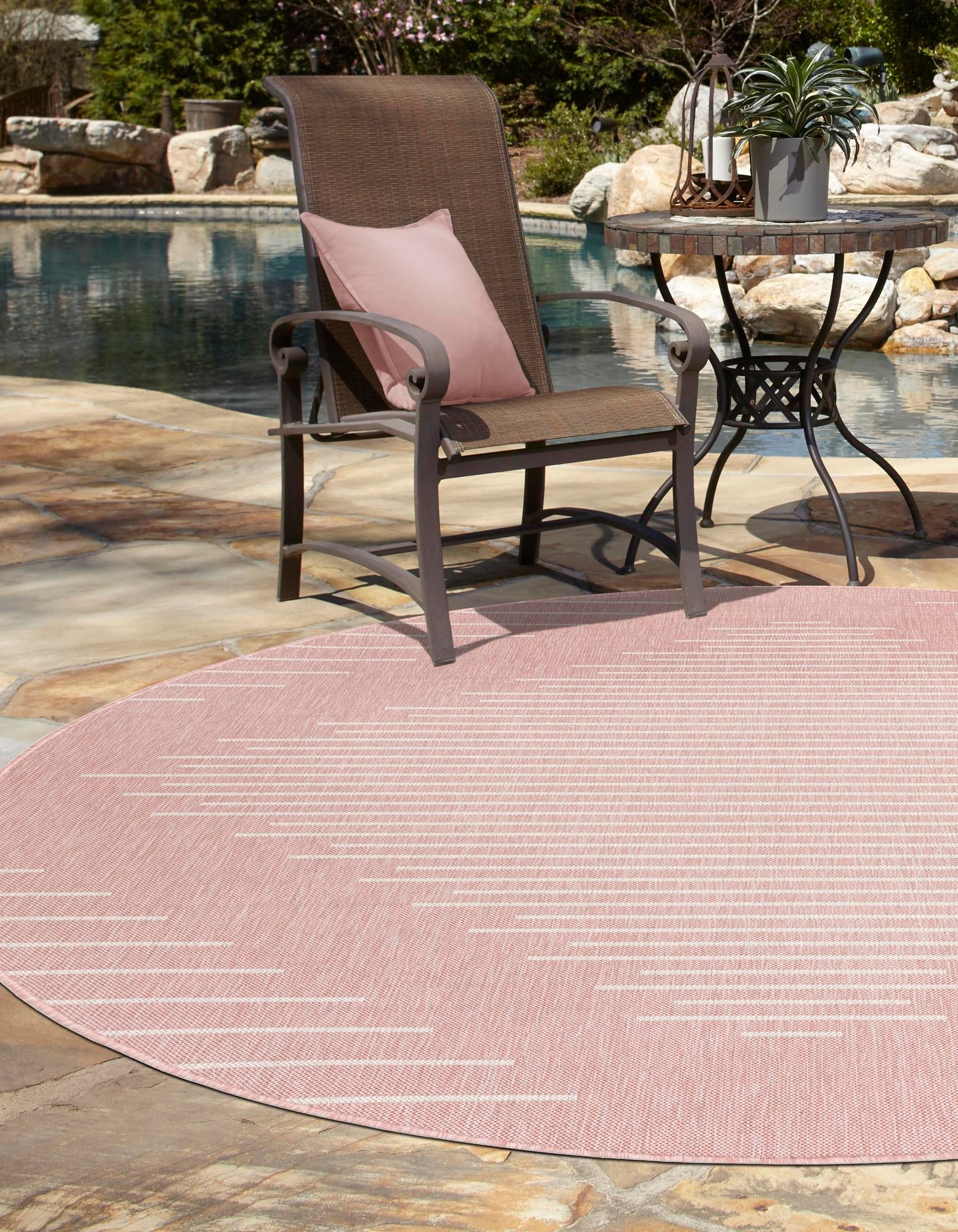 Urban Terrace Collection Area Rug -  Chelsea (Pink)