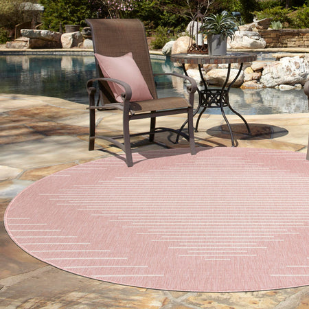 Urban Terrace Collection Area Rug -  Chelsea (Pink)