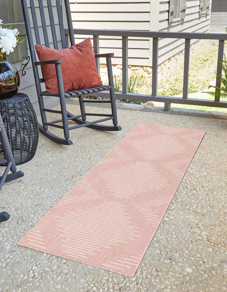 Urban Terrace Collection Area Rug -  Chelsea (Pink)