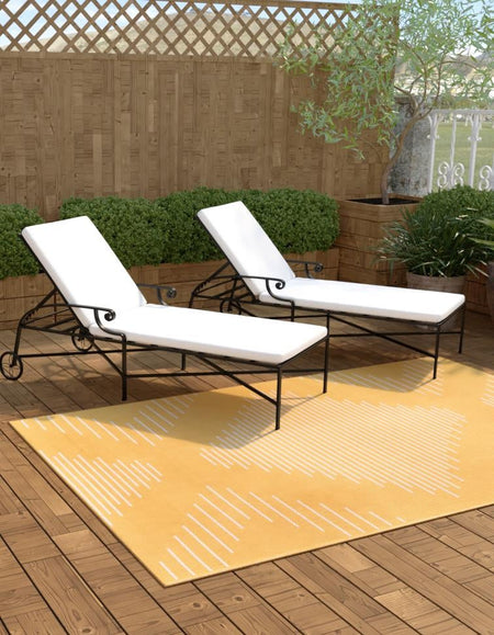 Urban Terrace Collection Area Rug -  Chelsea (Yellow)