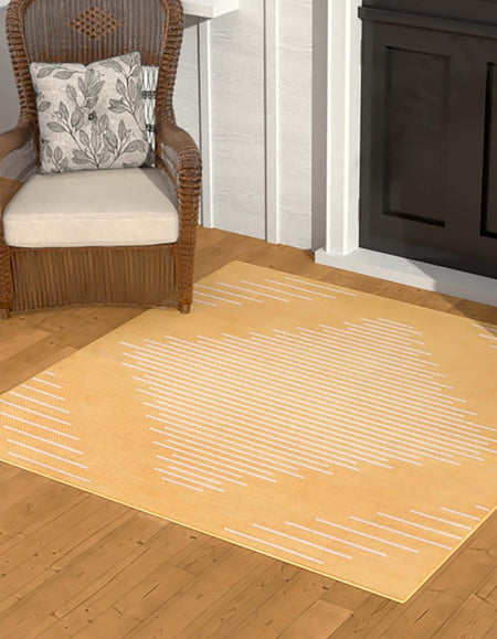 Urban Terrace Collection Area Rug -  Chelsea (Yellow)