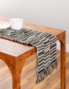 Osian Looms Collection Area Rug - Osian Table Runner Dark Gray  lifestyle 4