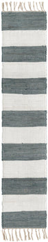 Tassel Trail Collection Area Rug - Pathway (Gray)