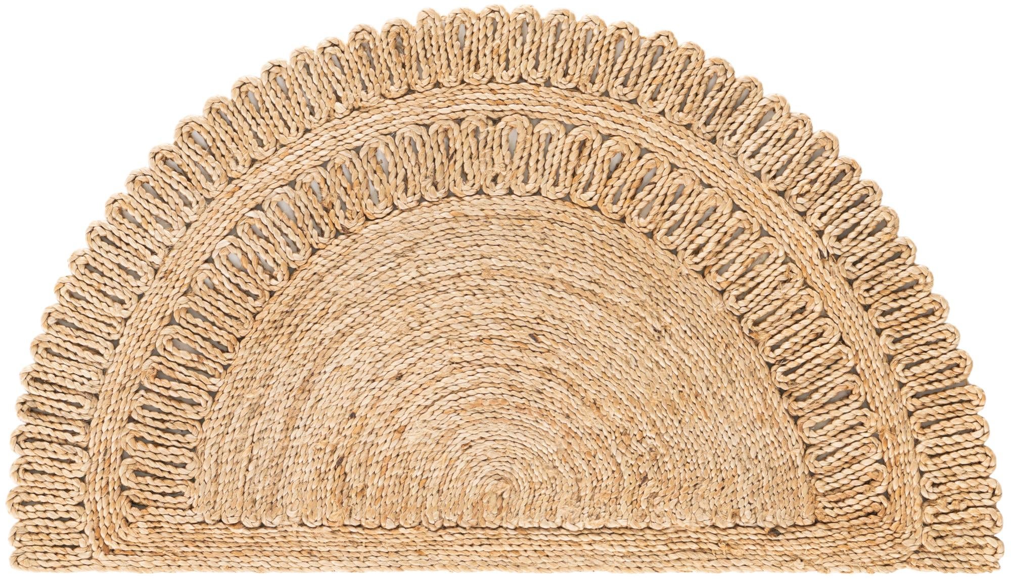 Woven Seaside Jute Collection Area Rug - Seaside