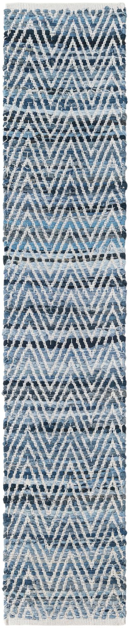 Zigzag Marina Collection Area Rug - HarborStripes