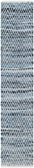 Zigzag Marina Collection Area Rug - HarborStripes