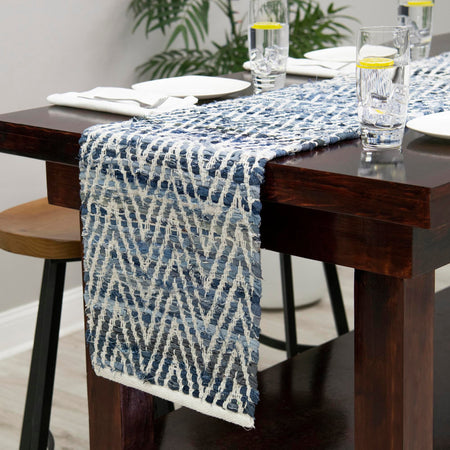 Zigzag Marina Collection Area Rug - HarborStripes