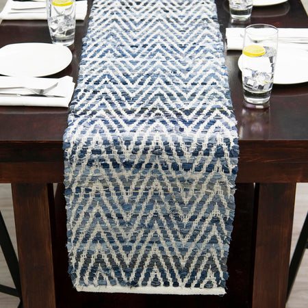 Zigzag Marina Collection Area Rug - HarborStripes