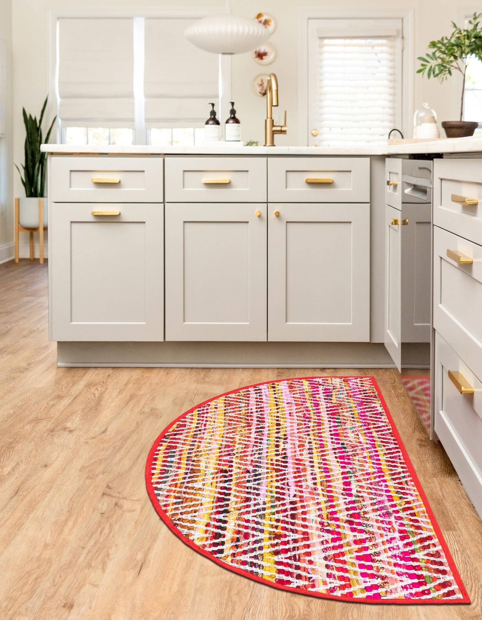 Zigzag Marina Collection Area Rug - HarborStripes