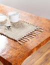 Coastal Boho Jute Collection Area Rug - Capri Table Runner Natural  lifestyle 59