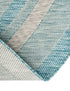 Terrace Fringe Collection Area Rug - Veranda (Aquamarine)