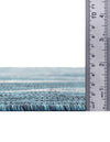 Garden Terrace Escape Collection Area Rug -  Evergreen (Teal) Square Teal  lifestyle 3