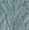 Garden Terrace Escape Collection Area Rug -  Evergreen (Teal) Square Teal Main