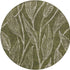 Seaside Blooms Collection Area Rug -  Evergreen (Green)