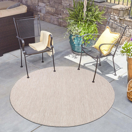 Seaside Serenity Collection Area Rug - Veranda (Beige)