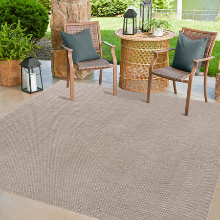 Seaside Serenity Collection Area Rug - Veranda (Beige)