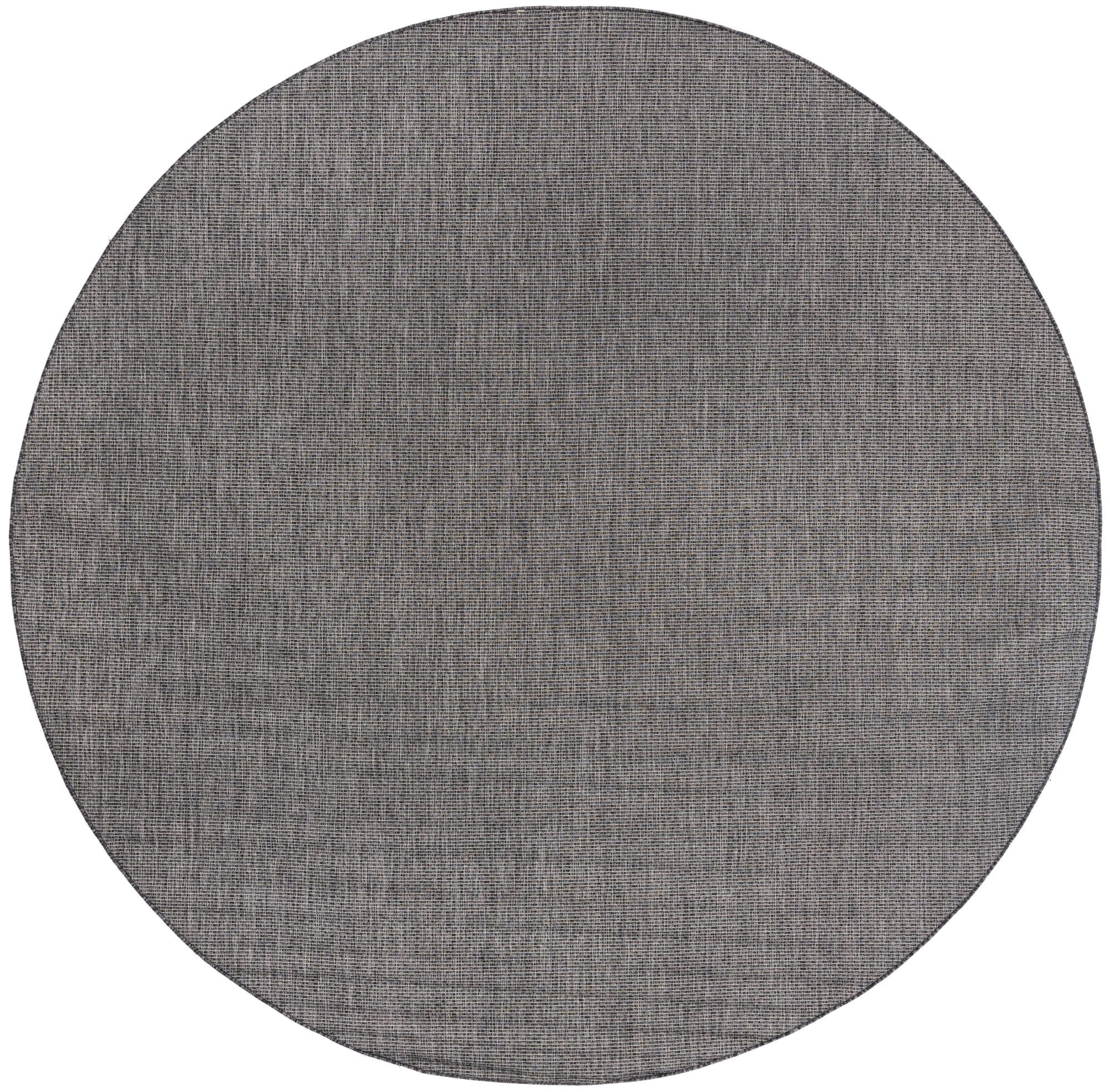 Seaside Serenity Collection Area Rug - Veranda (Black)