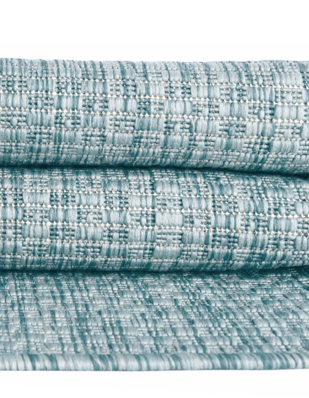 Seaside Serenity Collection Area Rug - Veranda (Aquamarine)