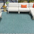 Seaside Serenity Collection Area Rug - Veranda (Aquamarine)