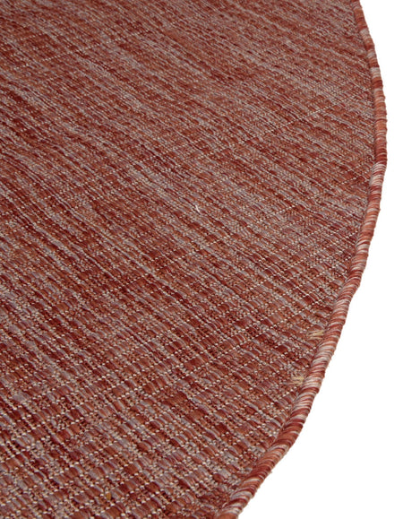 Seaside Serenity Collection Area Rug - Veranda (Rust Red)