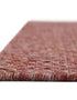 Seaside Serenity Collection Area Rug - Veranda (Rust Red)