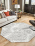 Riviera Elegance Collection Area Rug -  Monaco (Light Gray)