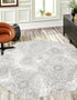 Riviera Elegance Collection Area Rug -  Monaco (Light Gray)