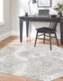 Riviera Elegance Collection Area Rug -  Monaco (Light Gray)