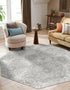 Riviera Elegance Collection Area Rug -  Monaco (Light Gray)