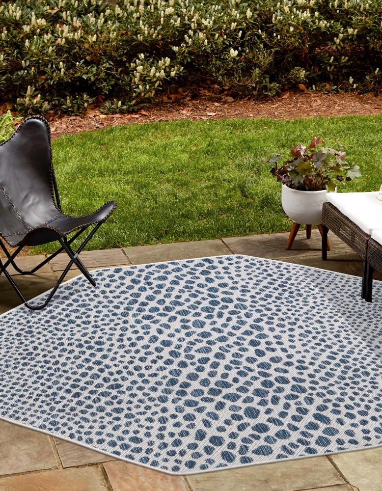 Urban Oasis Rugs Collection Area Rug -  Terrace (Blue)