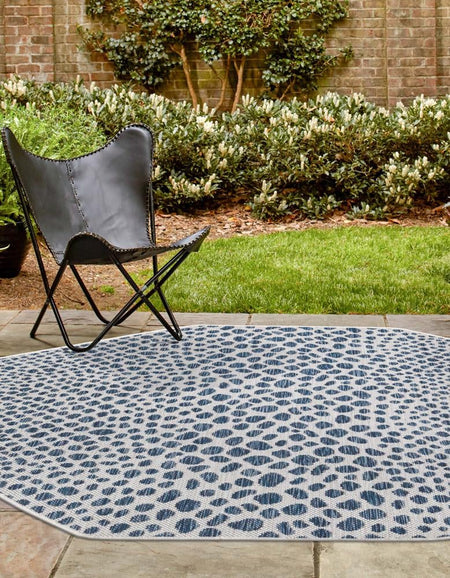 Urban Oasis Rugs Collection Area Rug -  Terrace (Blue)