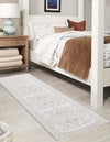 Sanctuary Retreat Collection Area Rug -  Retreat Runner Snow White  lifestyle 98