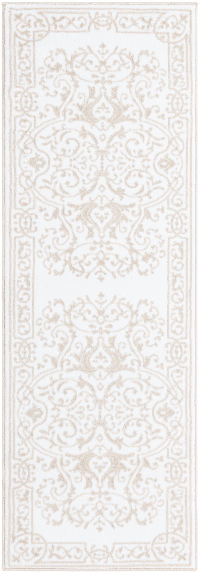 Sanctuary Retreat Collection Area Rug -  Retreat Runner Snow White  lifestyle 41