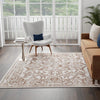 Sanctuary Retreat Collection Area Rug -  Retreat Square Chocolate Brown  lifestyle 182