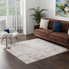 Sanctuary Retreat Collection Area Rug -  Refuge Square Chocolate Brown  lifestyle 204