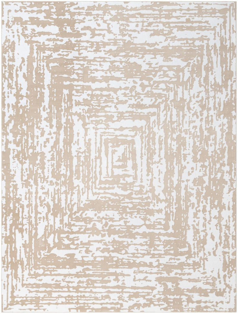 Sanctuary Retreat Collection Area Rug -  Asylum Rectangle White Bone  lifestyle 3