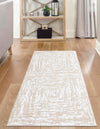 Sanctuary Retreat Collection Area Rug -  Asylum Runner White Bone  lifestyle 65