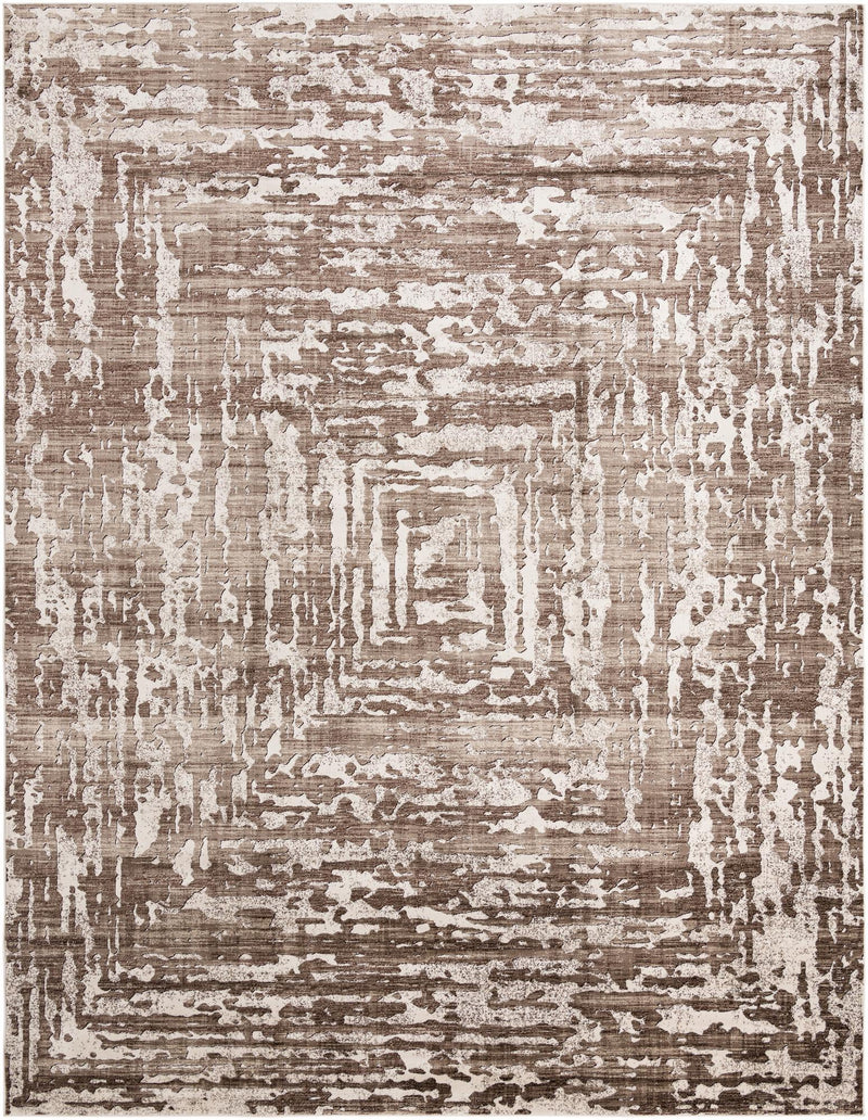 Sanctuary Retreat Collection Area Rug -  Asylum Rectangle Chocolate Brown Main