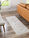 Sanctuary Retreat Collection Area Rug -  Enclave Runner Snow White  lifestyle 58