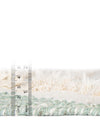 Sedona Sands Collection Area Rug - BellRock Rectangle Aquamarine and White  lifestyle 70