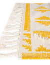 Sedona Sands Collection Area Rug - BellRock Rectangle Yellow and White  lifestyle 81