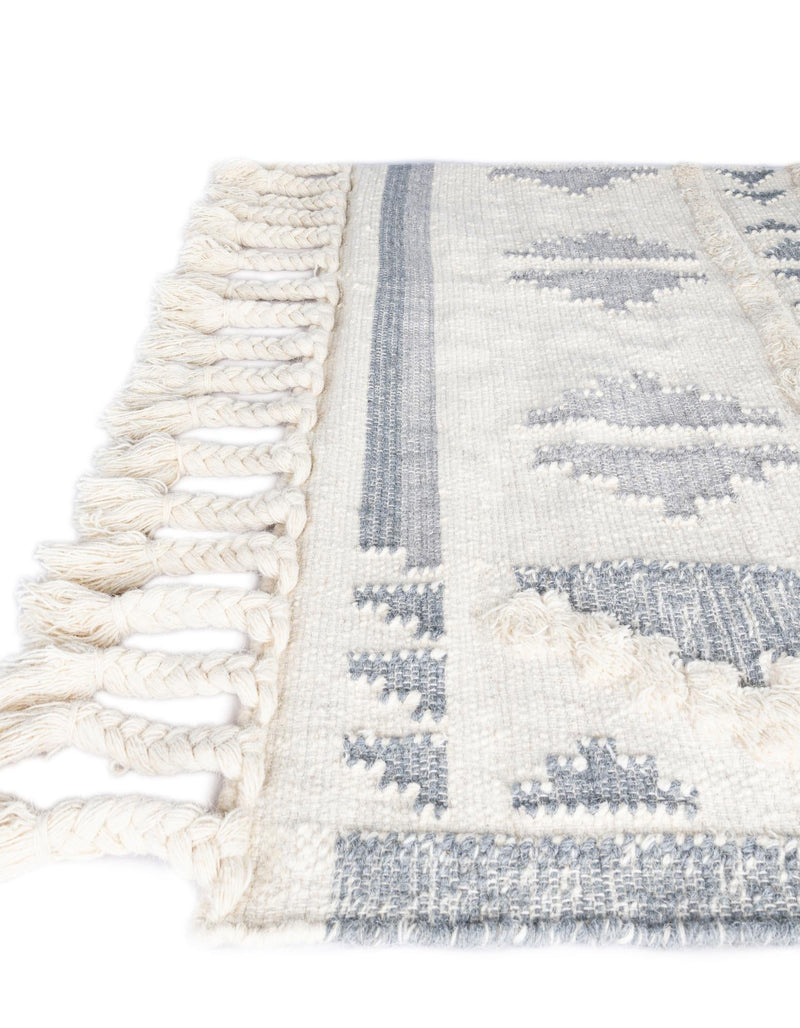 Sedona Sands Collection Area Rug - BellRock Rectangle Gray and White  lifestyle 40